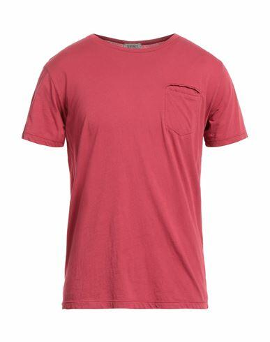 Seventy Sergio Tegon Man T-shirt Brick red Cotton Cover