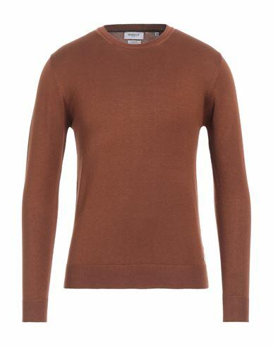 Markup Man Sweater Brown Viscose, Polyamide Cover