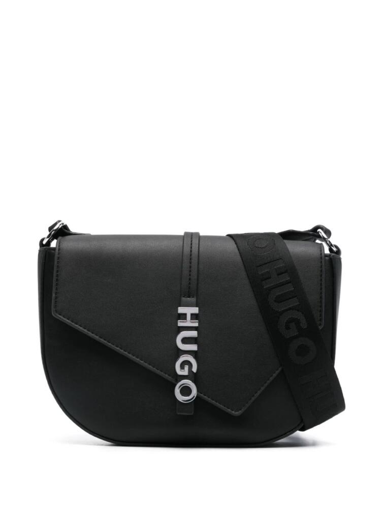 HUGO Mel Saddle cross body bag - Black Cover