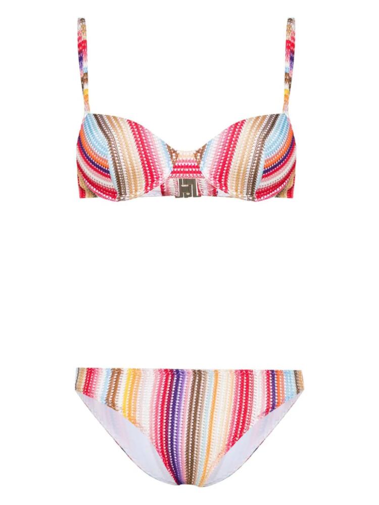 Missoni striped balconette bikini - Pink Cover