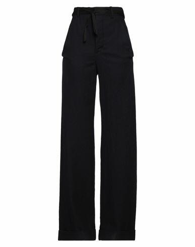 Ann Demeulemeester Woman Pants Midnight blue Virgin Wool Cover