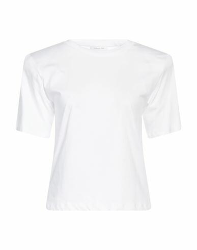 Patrizia Pepe Woman T-shirt White Cotton Cover