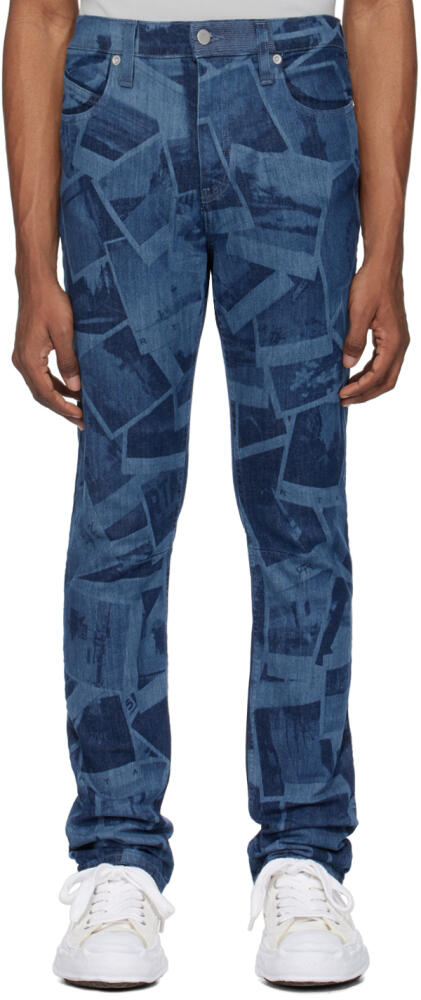 RTA Blue Slim Jeans Cover