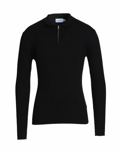 Topman Man Sweater Black Cotton Cover