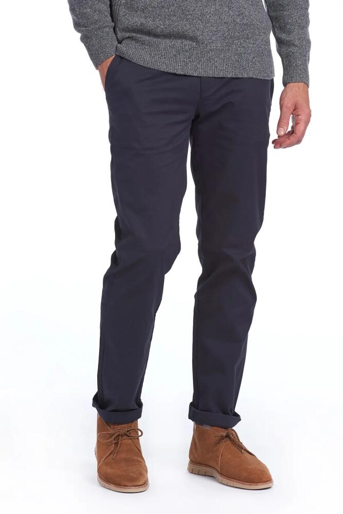 Barbour Neuston Essential Chino Pants in Navy Cover