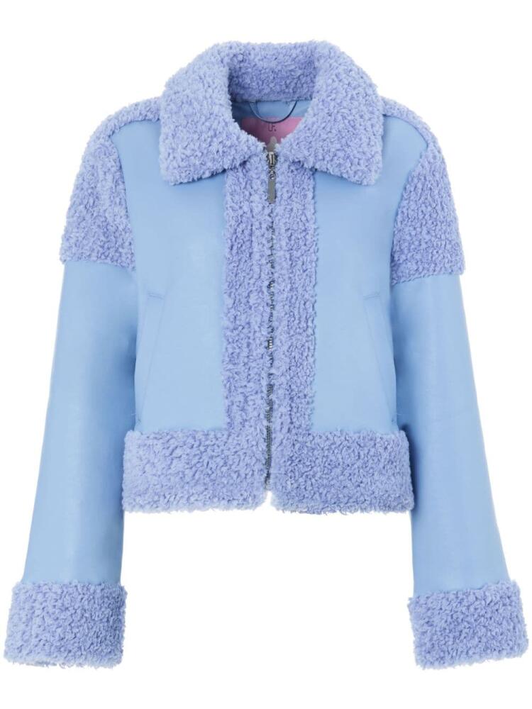 Unreal Fur Corfu zip-up jacket - Blue Cover