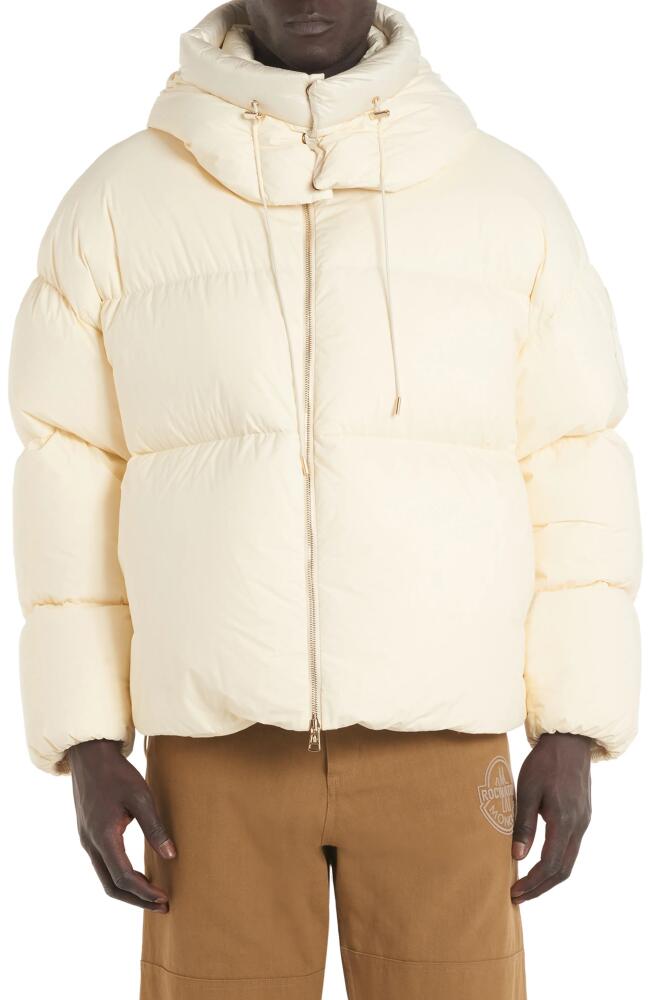 Moncler Genius Moncler 9 Roc Nation Antila Down Puffer Jacket in White Cover