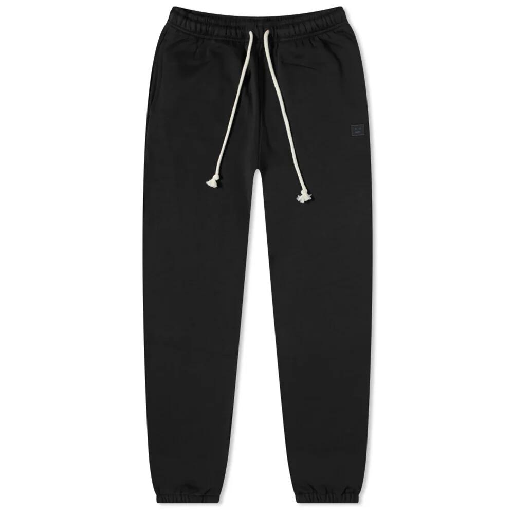 Acne Studios Frack Face Sweat Pant in Black Cover