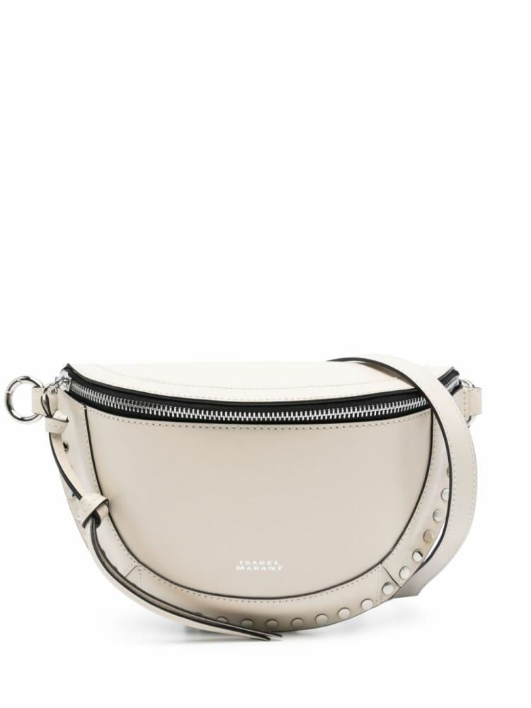 ISABEL MARANT Skano leather belt bag - Neutrals Cover