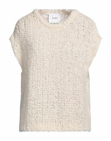 Nude Woman Sweater Ivory Wool, Polyamide, Polyester Cover