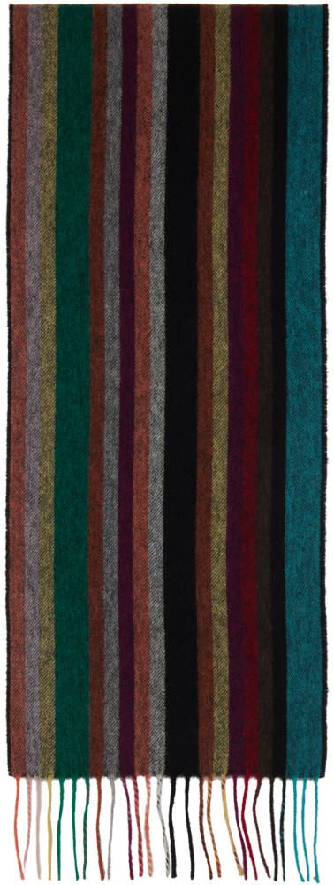 Paul Smith Multicolor Striped Scarf Cover