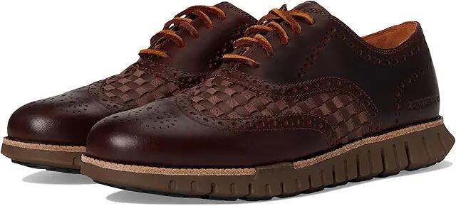 Cole Haan Zerogrand Remastered Wingtip Oxford Lined (Scotch Woven/Lava) Men's Lace Up Wing Tip Shoes Cover