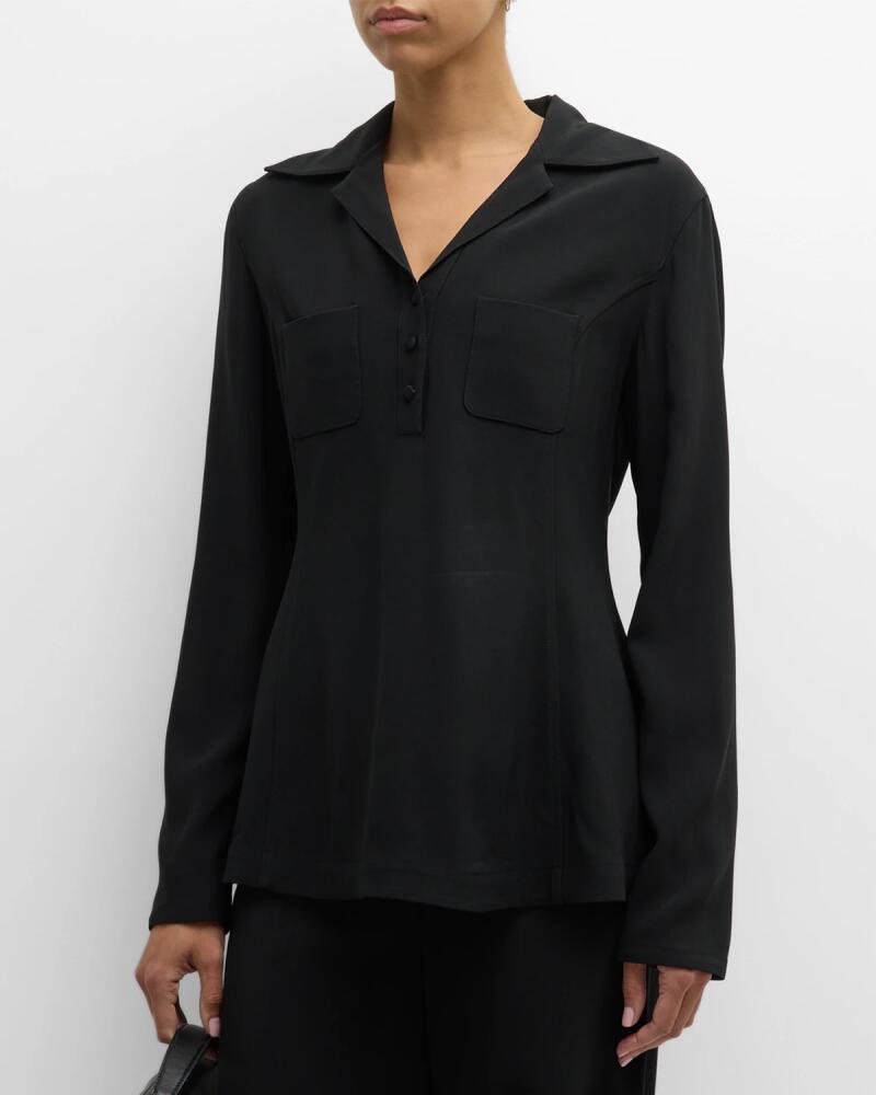 Slim A-Line Collared Shirt Cover