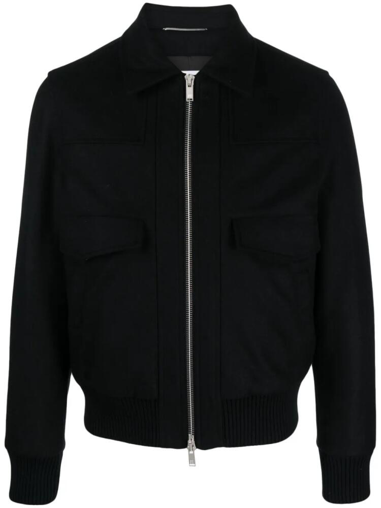 PT Torino wool blend shirt jacket - Black Cover