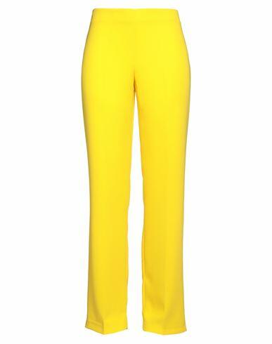 Gai Mattiolo Woman Pants Yellow Polyester Cover