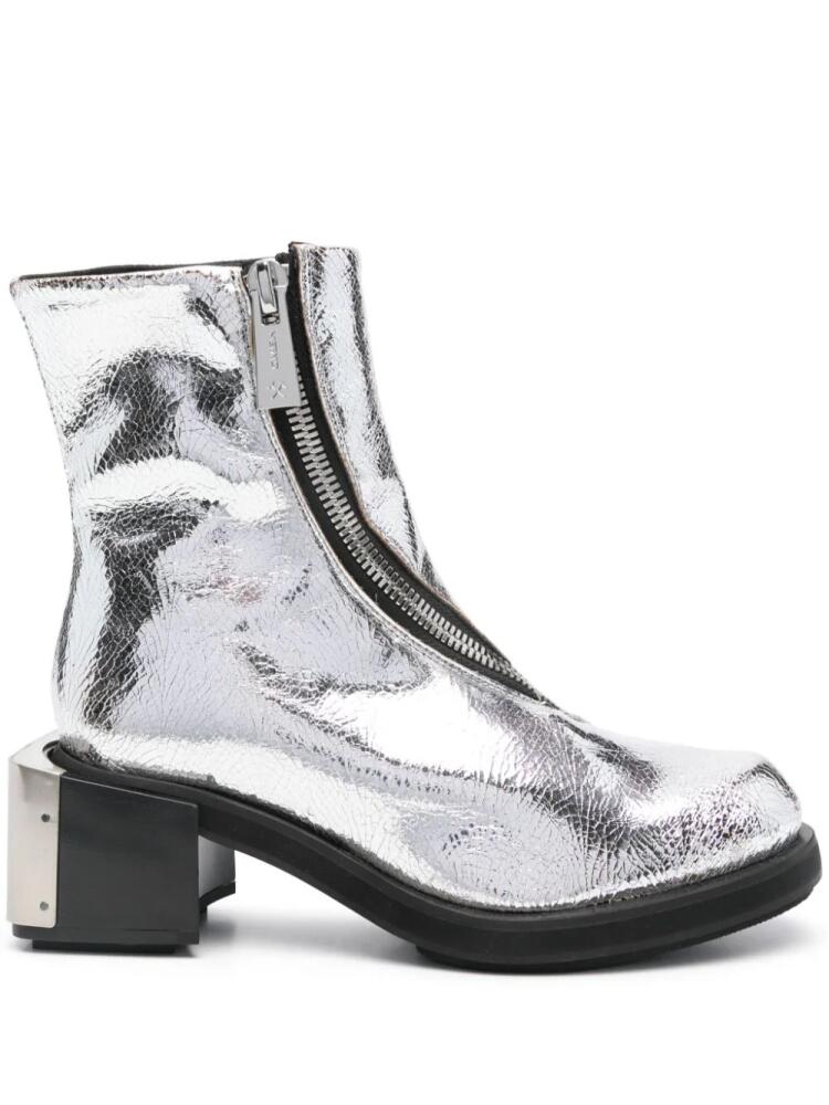 GmbH Ergonomic 50mm riding ankle boots - Silver Cover