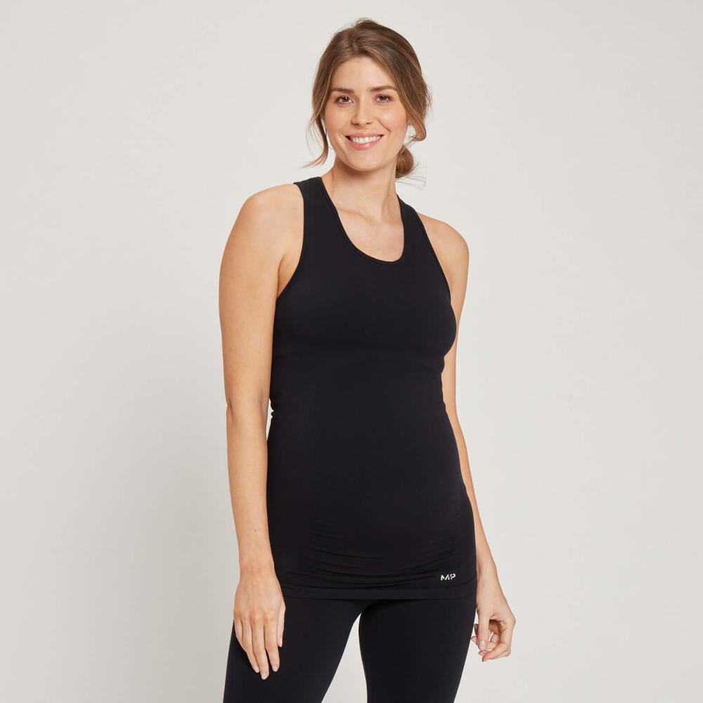 MP Women's Maternity Seamless Vest - Black Cover