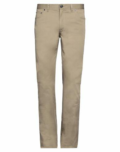 Brioni Man Pants Khaki Cotton, Elastane Cover