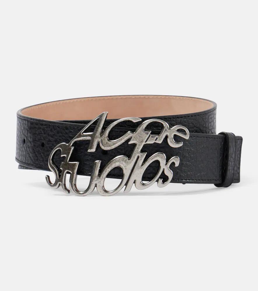 Acne Studios Logo leather belt Cover