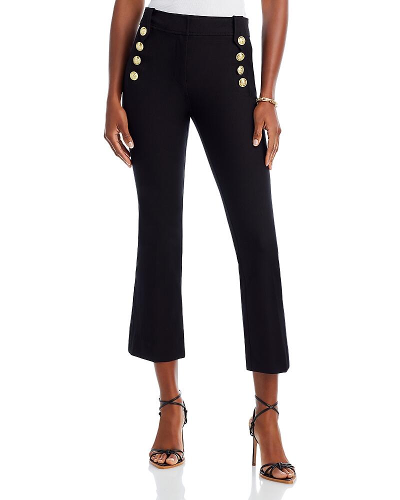 Derek Lam 10 Crosby Robertson High Waisted Crop Flare Pants Cover