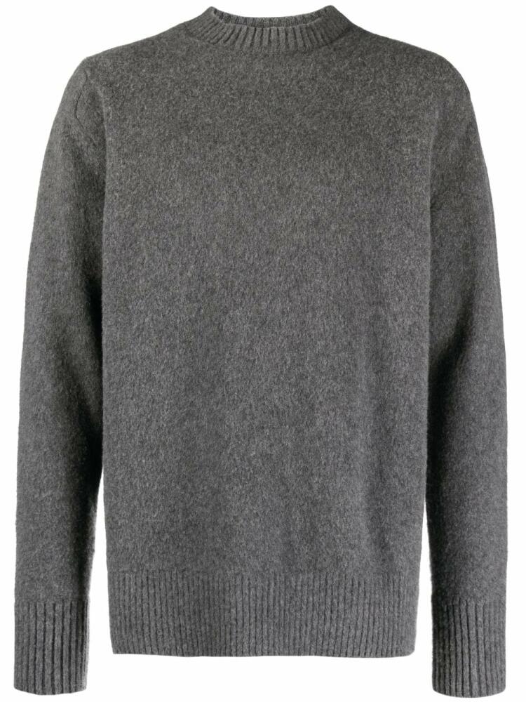 OAMC logo intarsia-knit wool jumper - Grey Cover