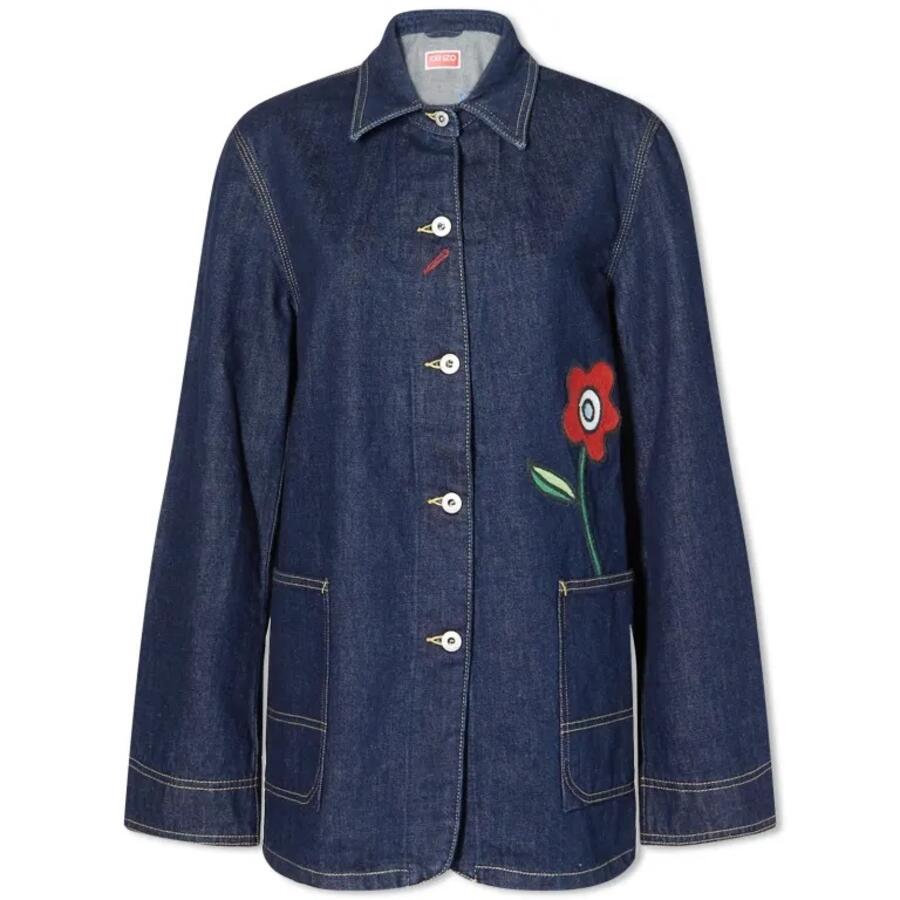 Kenzo Denim Rue Vivienne Workwear Jacket Cover