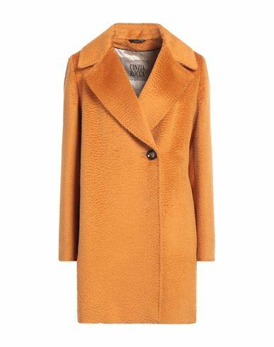 Cinzia Rocca Woman Coat Mandarin Alpaca wool, Wool, Polyamide Cover