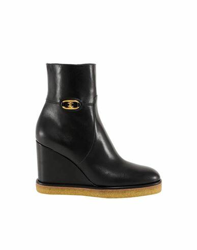 Celine Celine Ankle Boots Woman Ankle boots Black Leather Cover