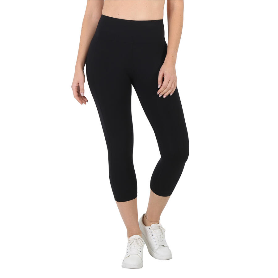 Lorna Jane Ladies Black New Booty Support 7/8 Leggings Cover