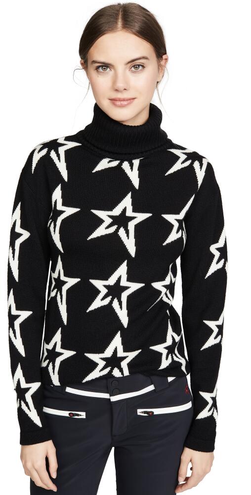 Perfect Moment Star Dust Sweater Black/Snow White Star Cover