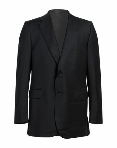 Dunhill Man Blazer Black Wool Cover