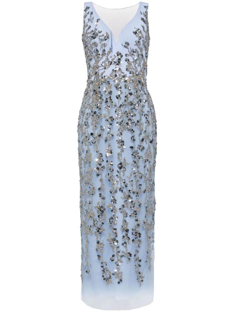 Saiid Kobeisy sequin-embellished dress - Blue Cover