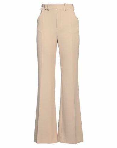 Chloé Woman Pants Beige Virgin Wool Cover