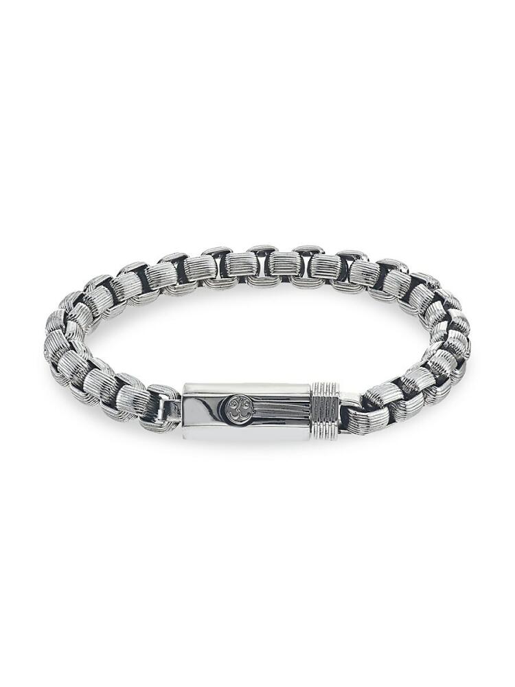 Esquire Men's Stainless Steel Link Chain Bracelet Cover