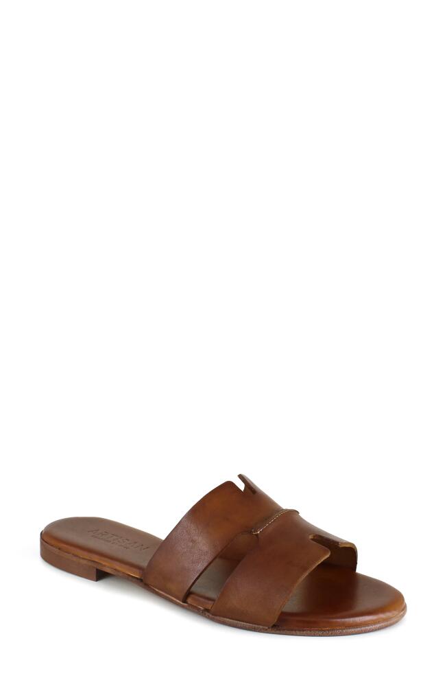 Artisan Crafted By Zigi Allony Leather Flat in Brown Cover