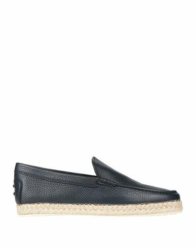 Tod's Man Espadrilles Midnight blue Calfskin Cover