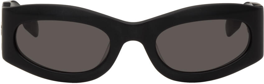 MCQ Black Oval Sunglasses Cover