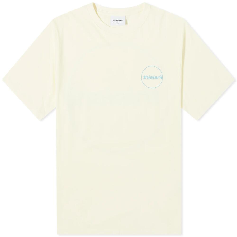 thisisneverthat Men's C-Logo T-Shirt in Ivory Cover