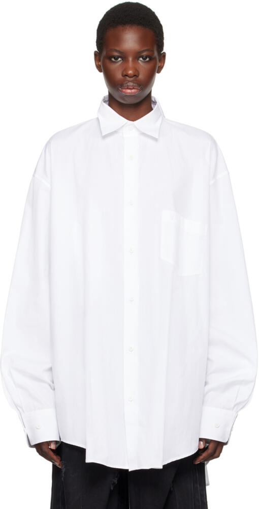 VETEMENTS White Front-Back Classic Shirt Cover