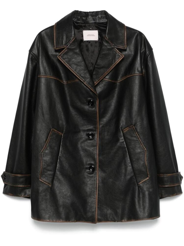 Dorothee Schumacher leather jacket - Black Cover