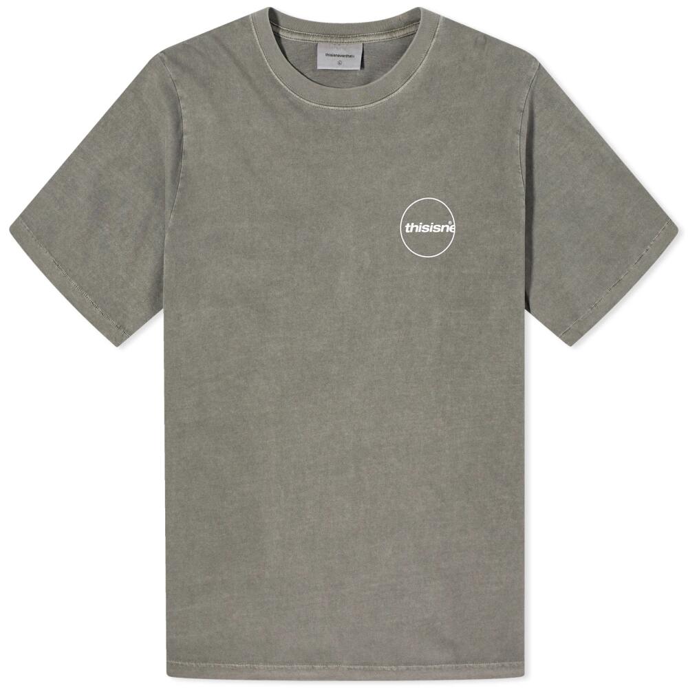 thisisneverthat Men's C-Logo T-Shirt in Charcoal Cover