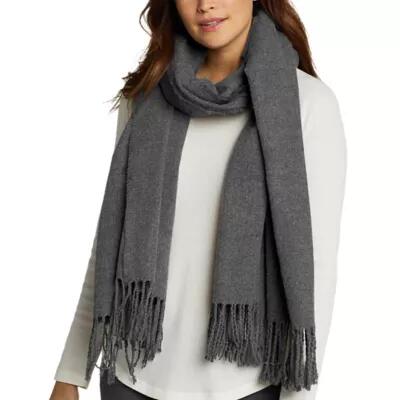 Eddie Bauer Women's Stine's Favorite Flannel Woven Scarf Cover