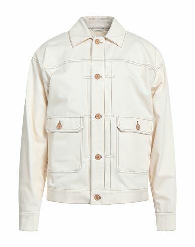 Manuel Ritz Man Shirt Ivory Cotton Cover