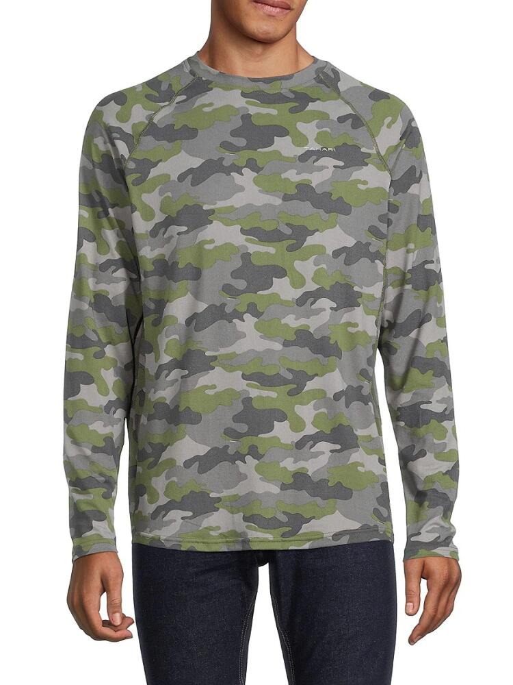 Tahari Men's Camo Performance Tee - Olive Camo Cover