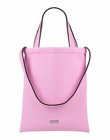 Save My Bag Woman Handbag Pink PEEK (Polyether - Ether - Ketone), Polyamide, Elastane Cover