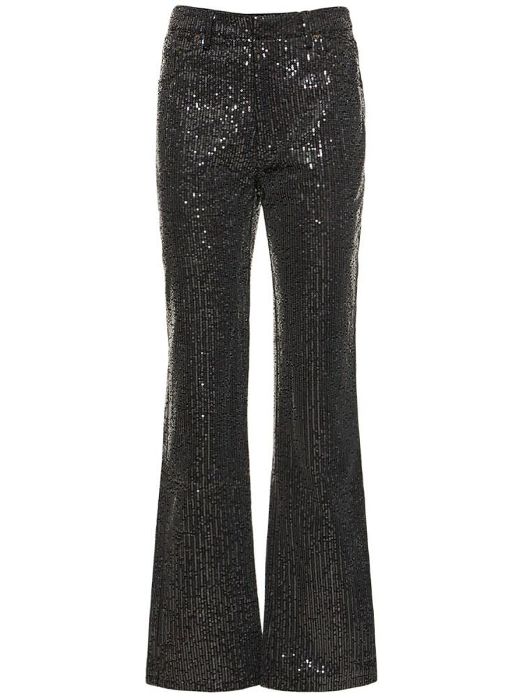 ROTATE Sequined Twill Pants Cover