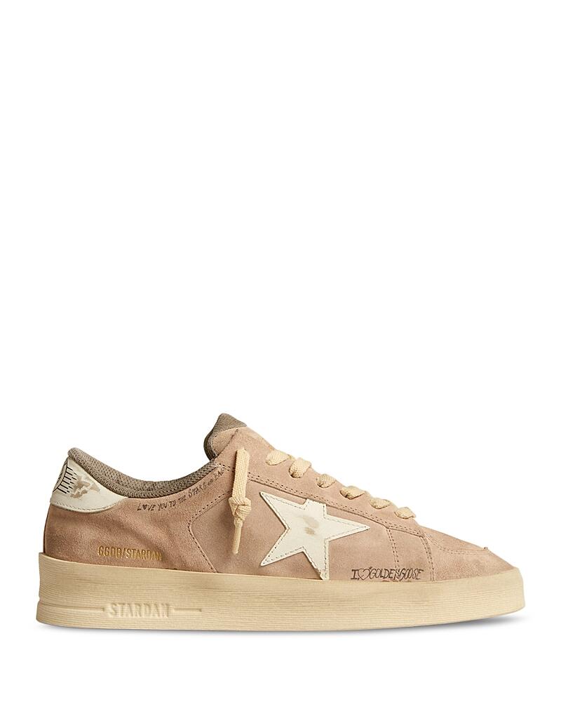 Golden Goose Women's Stardan Lace Up Star Low Top Sneakers Cover