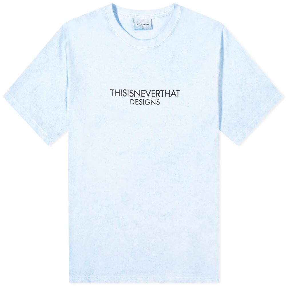 thisisneverthat Men's Sprayed FR-Logo T-Shirt in White Cover