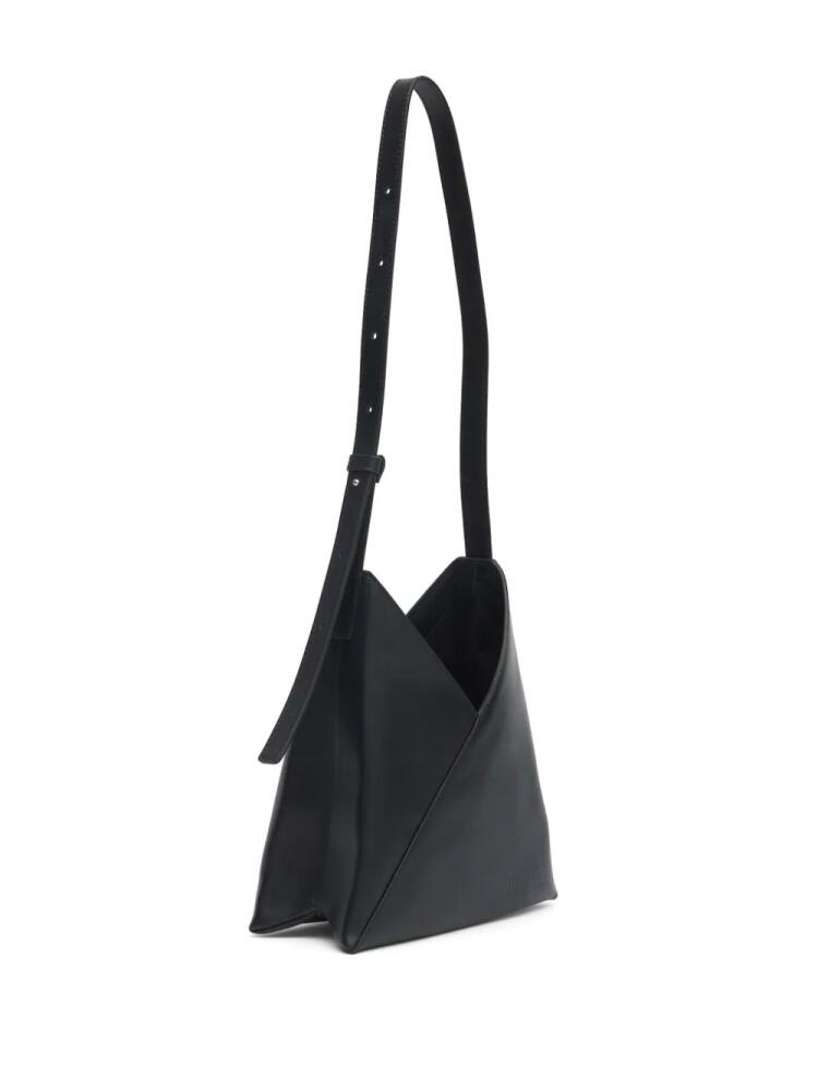 MM6 Maison Margiela Fortune Cookie leather shoulder bag - Black Cover