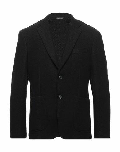 Brian Dales Man Blazer Black Wool Cover